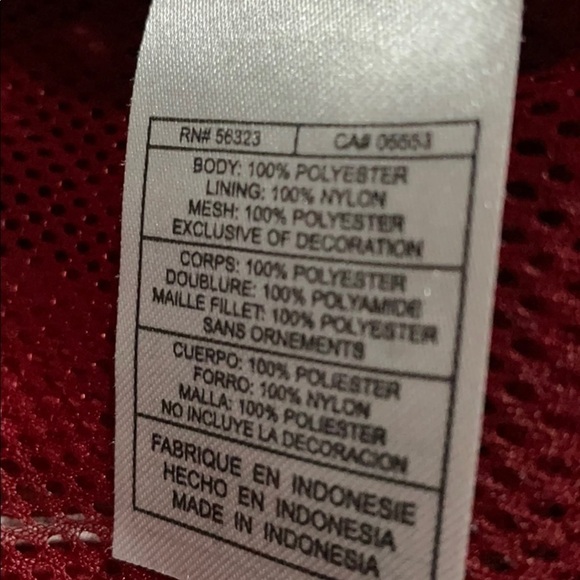 NIKE OKLAHOMA UNIVERSITY windbreaker red - medium - Picture 8 of 9
